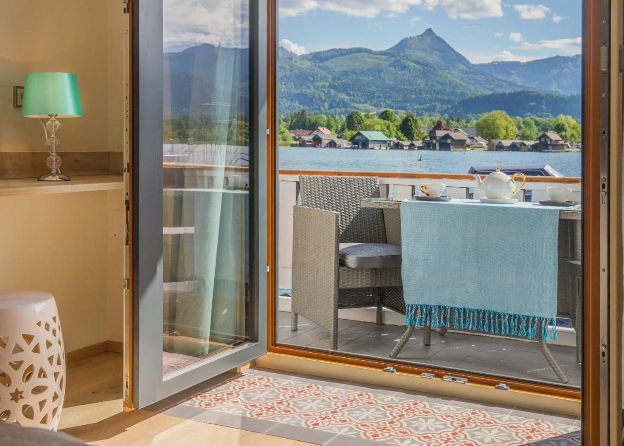 Arndt'S Bootshaus Apartment Sankt Wolfgang im Salzkammergut Exterior photo